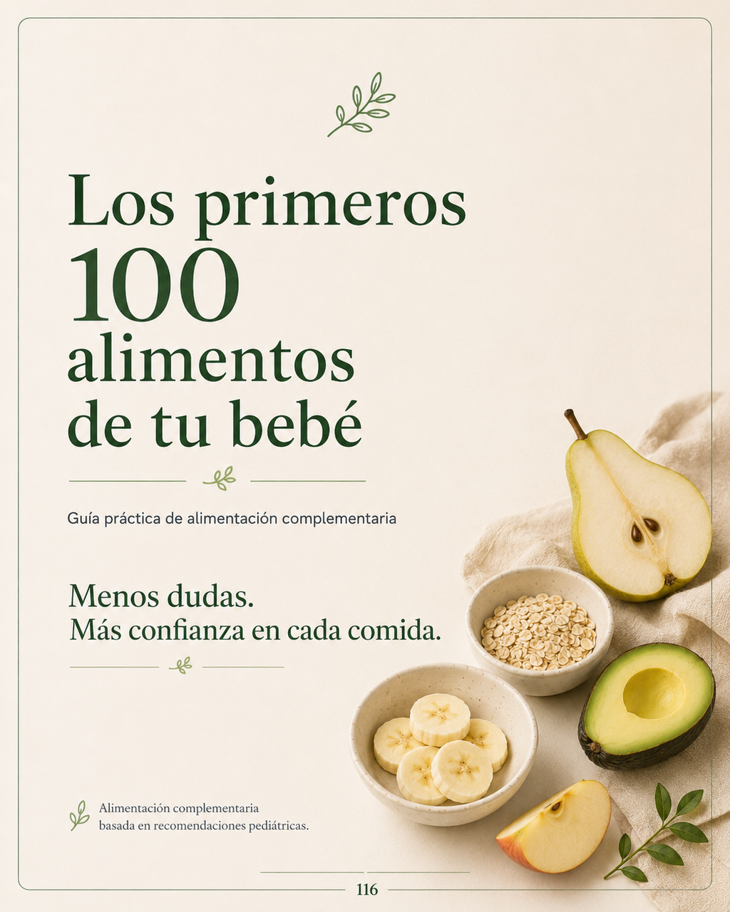 Los primeros 100 alimentos de tu bebé